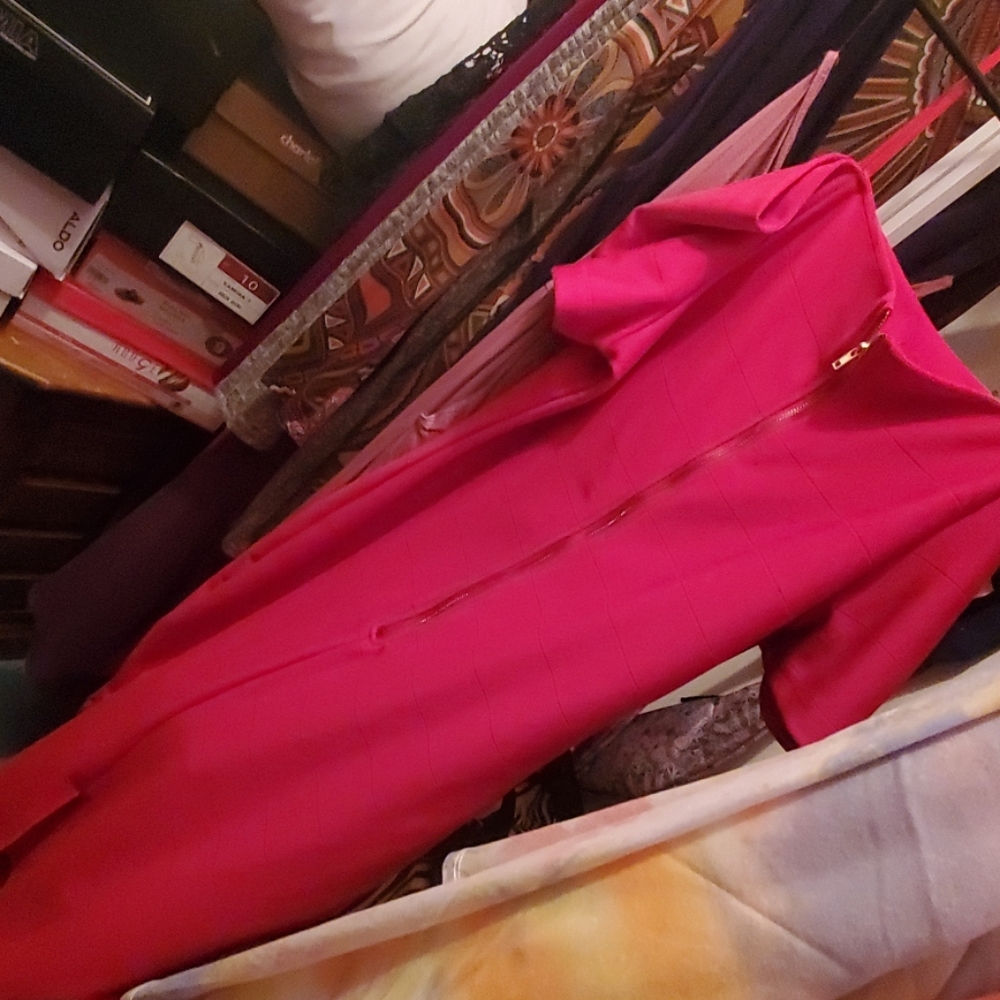 Sexy red dress